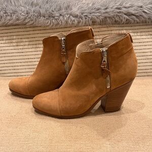 Rag & Bone Brown Ankle Booties